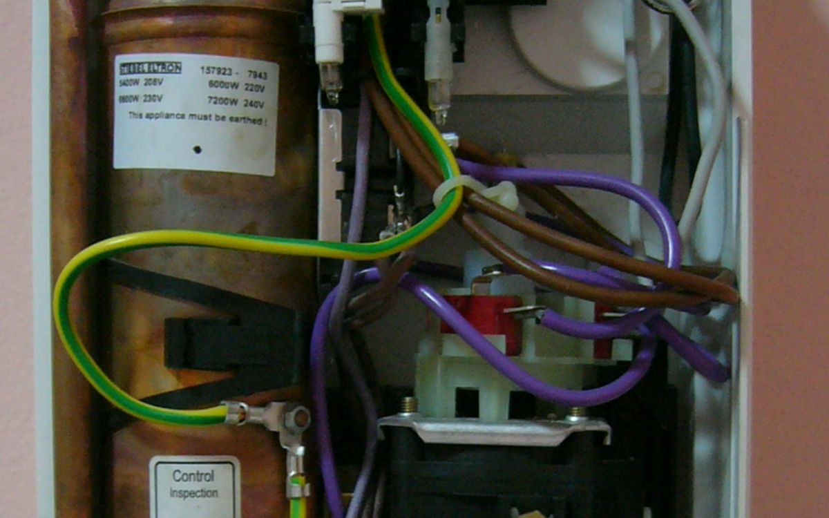 電器內部線路示意相